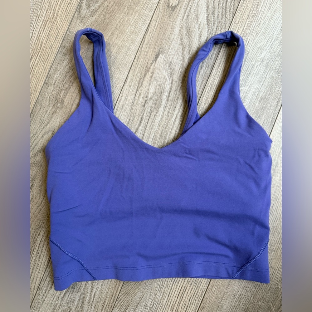 Lululemon align tank CHARGED INDIGO size 4